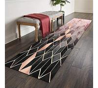 RYNS Tapis de Cuisine Devant Évier 40x130cm Ignifuge et Anti-Rayures 100% Tapis Cuisine Devant Evier Antidérapant Disponible dans de Nombreuses Tailles pour D'événement, Cérémonie, Fête, Gala, C