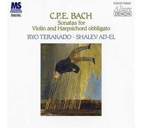 RYO TERAKADO/SHALEV AD EL - C.P.E. Bach: Violin Sonatas