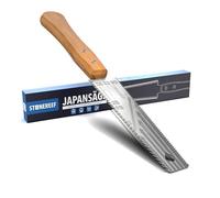 Ryoba Scie japonaise [300 mm] - Scie à tracter avec précision - Scie à bois - Scie à main japonaise pour bois, plastique et modélisme - Scie à cheville professionnelle pour le travail du bois