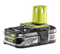 Ryobi Batterie lithium 18V RB18L25G 2,5 Ah Li‑ion – compatible gamme ONE+