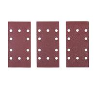 Ryobi Abrasifs 1/3 feuille TSA10 - Grains 80/100/150 - Auto-agrippant - Lot de 10
