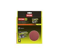 RYOBI Disques autocollants SD150A10 150 mm Grain 80 – 10 disques pour RBDS4601G