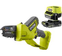 RYOBI 18V Scie À Panneaux RY18PSX10A-120, Inclus 2,0 Ah Batterie Et Chargeur