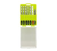 Coffret de 10 lames pour scie sauteuse RYOBI OnePlus bois - métal plastique granite carrelage RAK10JSBMP
