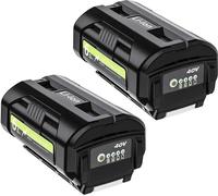 Ryobi 40V batterie lithium-ion, capacité 6000mAh, large compatibilité, 2 PACK
