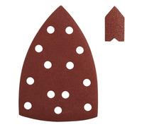 Ryobi 4892210115942 Assortiment 20 Abrasifs Auto-Agrippants pour Ponceuses Triangulaires, Marron