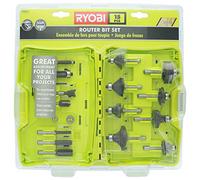 Ryobi A25R151 Embout de fraise-mère en carbure à queue de 1/4 pouce pour 15 pièces