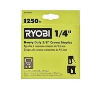 RYOBI Agrafes à couronne robustes 3/8" x 1/4" (1 250 pièces)
