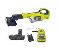 RYOBI Aspirateur à main sans fil 18 V PCL700B avec kit de brosse alimenté (batterie et chargeur inclus)