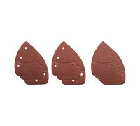 Feuille abrasive triangulaire Ryobi 100x140mm Grain 60, 80 et 120 SCS10A x 10