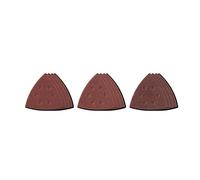 RYOBI Assortiment de 12 Abrasifs Multitool RAKMT95 Grains 60, 80 et 120 | Recharge de 4 feuilles par calibre, du dégrossissage à la finition, bois et métal, rénovation, outil oscillant multifonction