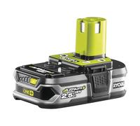 RYOBI Batterie 18V One+ Lithium+ 2,5 Ah RB18L25 Indicateur de Charge LED | Compatible et rétro-compatible avec toute la gamme, technologie IntelliCell, niveau de charge lisible d'un regard sur l'accu