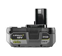 RYOBI Batterie 18V One+ Lithium+ 4,0 Ah RB1840XG IntelliCell Polyvalente | Compromis poids-puissance sur plus de 200 outils, connecteurs monoblocs, contact fiable, bricolage et jardinage courants