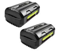 Ryobi Batterie 40V Lithium-Ion, 60Ah haute capacité, compatible avec les outils 36V, 2