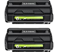 Ryobi Batterie 40V lithium-ion, capacité 6000mAh, indicateur de charge LED, 2BAT