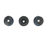 RYOBI Bobine de fil avec fil de coupe 1,6mm RAC125 3 pièces pour coupe-bordures sans fil et hybride, 4,5m de fil de coupe