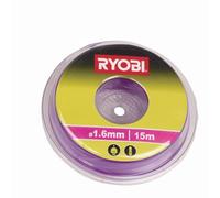 Bobine fil rond RYOBI 15m diamètre 1.6mm violet universel RAC101