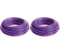 RYOBI - Bobine Fil Rond RYOBI 15m Diamètre 1.6mm Violet Universel RAC101 (Lot de 2)