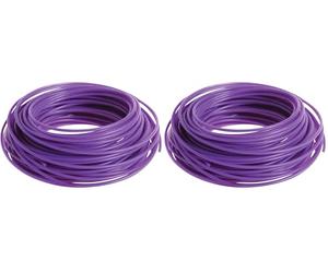 RYOBI - Bobine Fil Rond RYOBI 15m Diamètre 1.6mm Violet Universel RAC101 (Lot de 2)