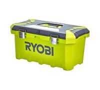 Ryobi Boîte à outils RTB19INCH 49 cm - Caisse 33 L, attaches métal, organiseur de couvercle