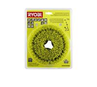 RYOBI - Brosse 15cm RAKSCRUBM - Brosse Souple pour Maison et mobilier de Jardin, Portes de Garage, Les Murs Peints ou en Bois, vérandas et Les fenêtres