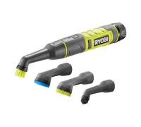 RYOBI Brosse de Détail 4V USB Lithium 6300 OSC/Min RDS4-0 (sans Batterie) | Étanche IPX7, mouvement oscillant rapide, tête fine livrée, joints de carrelage, recoins, robinetterie et sanitaires