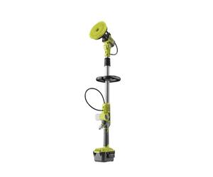 RYOBI Brosse Plate Télescopique 18V One+ 150 mm RWTS18-0 (sans Batterie) | Manche extensible jusqu'à 1,4 m, poignée GripZone, sols extérieurs, murs, mobilier et surfaces dures de grande taille