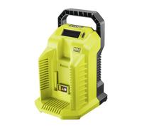 Ryobi Chargeur 36 V ultra-rapide 10 A – écran LCD – courant variable selon la batterie
