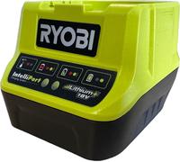 RYOBI Chargeur rapide de batterie RC18120 ONE+ 18V, 2 Ah courant de charge, Surveillance intelligente de la tension et de la température