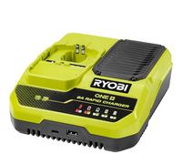 Ryobi - Chargeur Rapide Lithium 18V 8,0 A - Charge 1 Batterie 8,0 Ah en 1h - RC18180