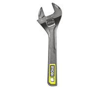 RYOBI Clé à Molette 160 mm Ouverture 24 mm RHAW160 Graduation Laser | Molette de réglage précise, mâchoires ajustables, plomberie sous évier, espaces restreints, vélo et montage de meubles