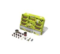 Ryobi Coffret 150 accessoires mini-outil RAR800K-150 - Twist Lock, coupe, ponçage, polissage, gravure