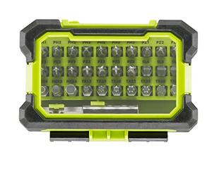 RYOBI - Coffret 31 Embouts Impact - RAK31MSDI - Ultra Résistant, Visseuse à Chocs