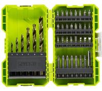 RYOBI - Coffret empilable 38 accessoires mixtes perçage - vissage : 6 forets HSS + embouts & 1 porte-embout - RAK38SDD