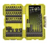 Ryobi Coffret empilable 38 pièces Impact RAK38DSDI2 – Embouts, douilles, forets