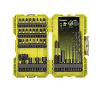 Ryobi Coffret empilable 38 pièces Impact RAK38DSDI2 – Embouts, douilles, forets