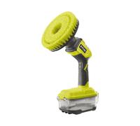 RYOBI - Compact Cordless Rotary Brush 18V One+ - Ø 15cm, Vitesse 210rpm - Nettoyage sans effort pour meubles de jardin, murs de douche et barbecues - sans batterie ni chargeur - R18CPS-0