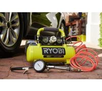 RYOBI - Compresseur a cuve 18V ONE+ - 3,8 L / 0,6 CV - 8 bars - R18AC-0