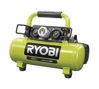 RYOBI - Compresseur à cuve 18V ONE+ - 3 8 L / 0 6 CV - 8 bars - R18AC-0