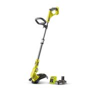 RYOBI Coupe-Bordures 18V One+ 25-30 cm RLT1832-20S Batterie 2,0Ah | Manche télescopique, tête EasyEdge pour dresser les allées, avancée automatique du fil, accu 2,0 Ah et chargeur inclus