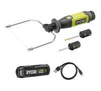 Ryobi - Coupeur à fil chaud RHC4-120G 4V USB Lithium 450°C avec 5 accessoires, batterie 2,0 Ah