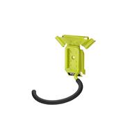 RYOBI Crochet Porte-Vélo LINK RSLW809 Suspension Murale Tout-Terrain | Conception solide pour supporter le poids d'un vélo, se fixe sur les rails du système modulaire, garage et abri de jardin