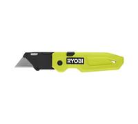 RYOBI - Cutter à Lame Rétractable - RHCKF-2 - Couteau Usage Intensif, Changement Lame Rapide, Sécurité