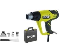 RYOBI - Décapeur thermique 2 000 W - 2 températures 50 / 650°C - affichage LCD - En coffret avec 1 grattoir et 4 buses - EHG2020LCD