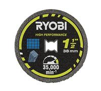 RYOBI Disque Diamant à Jante Continue 38 mm Twist Lock RAR305 Carrelage | Coupe de la céramique, du béton cellulaire, de la mosaïque et des plaques de plâtre, bords nets sans éclat, salle de bain