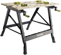 RYOBI - Etabli pliable table bambou 605 x 625 x 755 mm - 6 kg - Livré avec 4 mors et 1 clé de service - RWB01