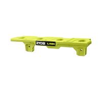 RYOBI Étagère à Batteries 18V ONE+ Charge 6,8 kg RSLW818 Rangement LINK | Support mural du système modulaire, accueil de plusieurs packs Lithium, installation rapide, atelier et garage ordonnés