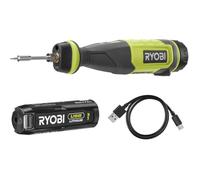 RYOBI Fer à souder RSI4-120G 4V USB Lithium – batterie 2 Ah + chargeur