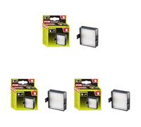 Ryobi - Filtre HEPA H11 amovible et lavable pour aspirateurs à main R18HV / R18HVF - RHVF (Lot de 3)