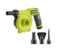 RYOBI - Gonfleur dégonfleur sans-fil 4 Volts - gros débit : 200 L/min - Livré avec 3 embouts de gonfleur (sans batterie) - RVI4-0